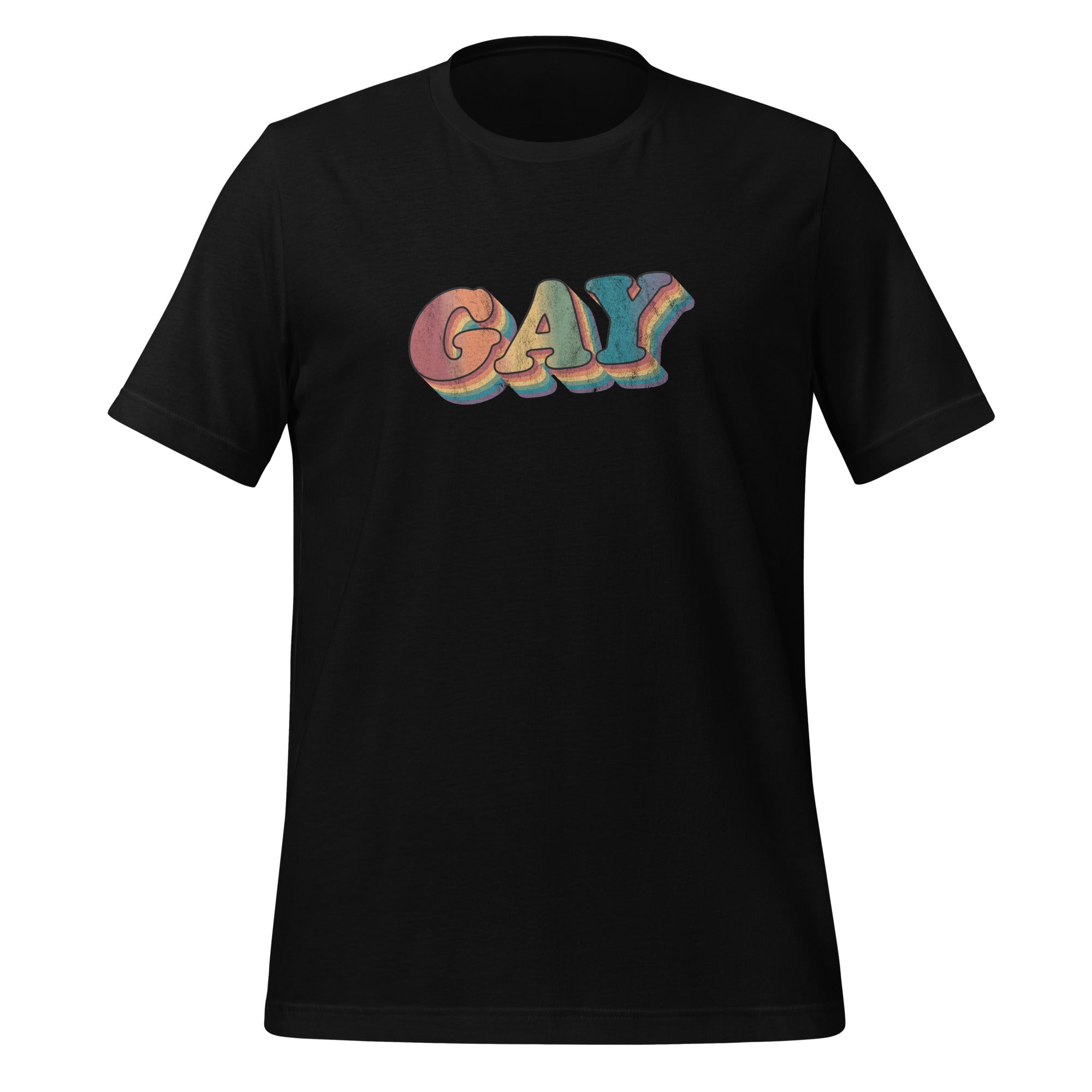 Camiseta retro gay unisex