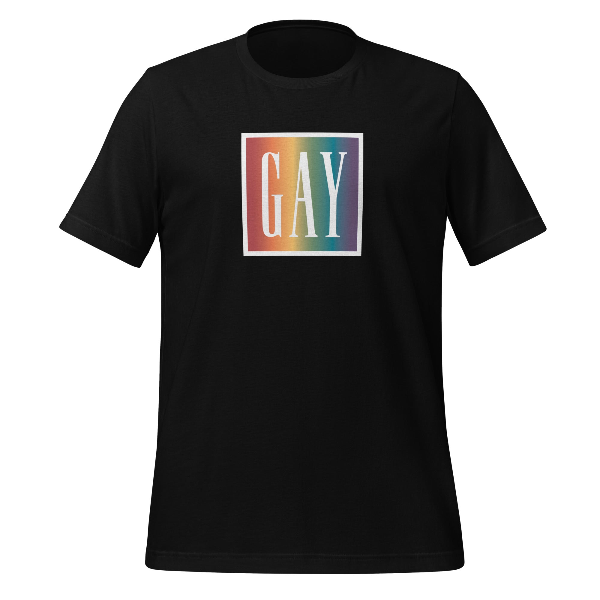 Camiseta unisex del orgullo gay