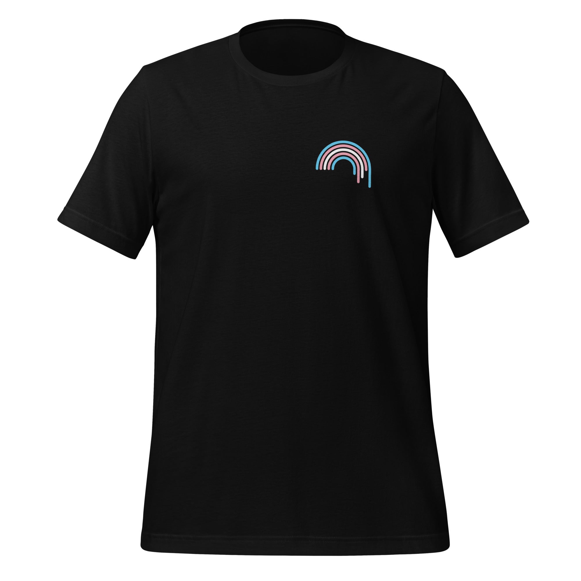 Camiseta unisex Trans Rainbow Drip