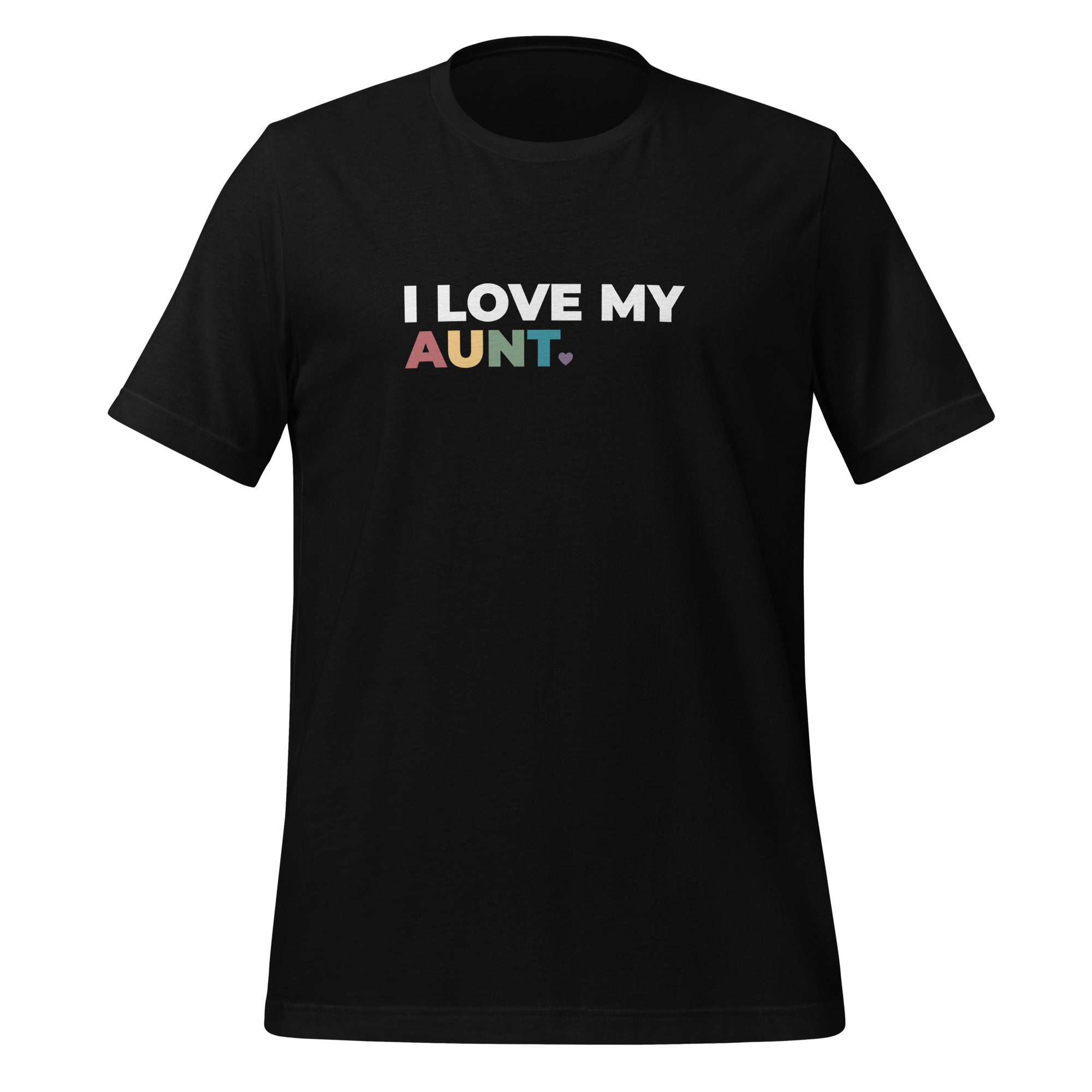 Camiseta unisex "Amo a mi tía"