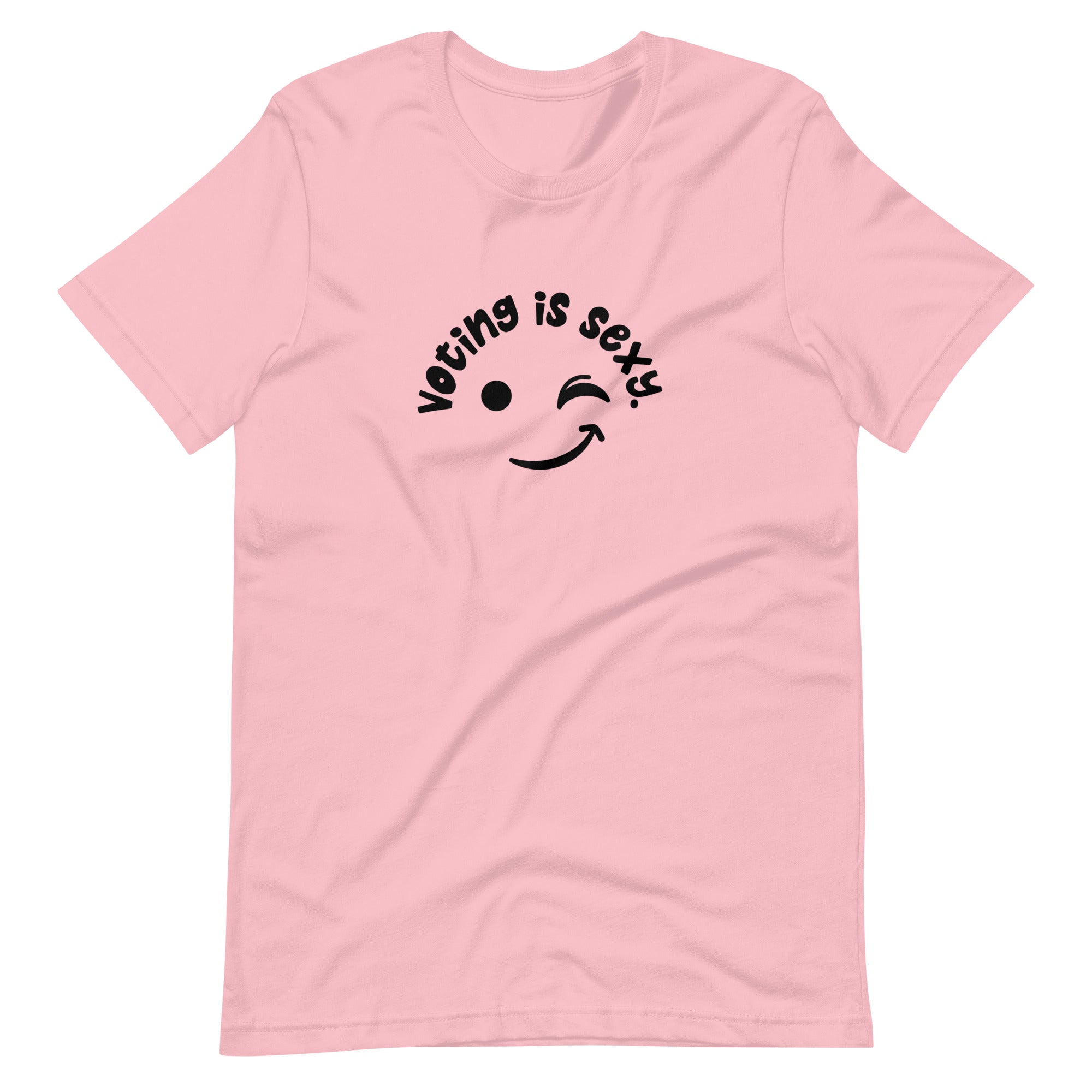 Camiseta unisex "Votar es sexy"
