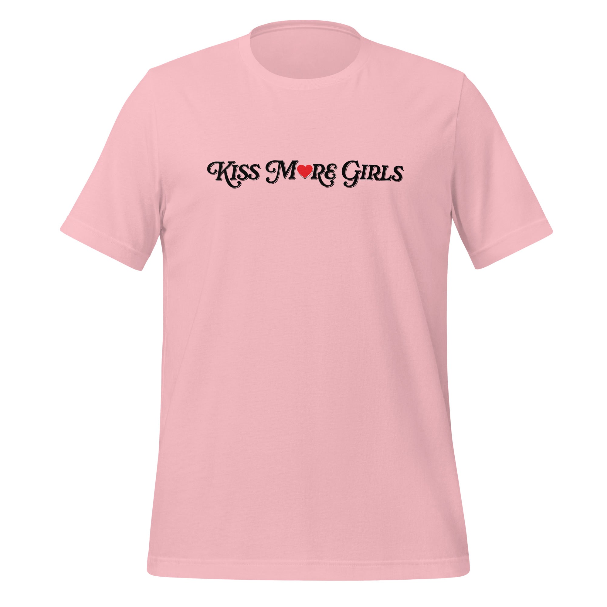 Camiseta unisex para niñas Kiss More