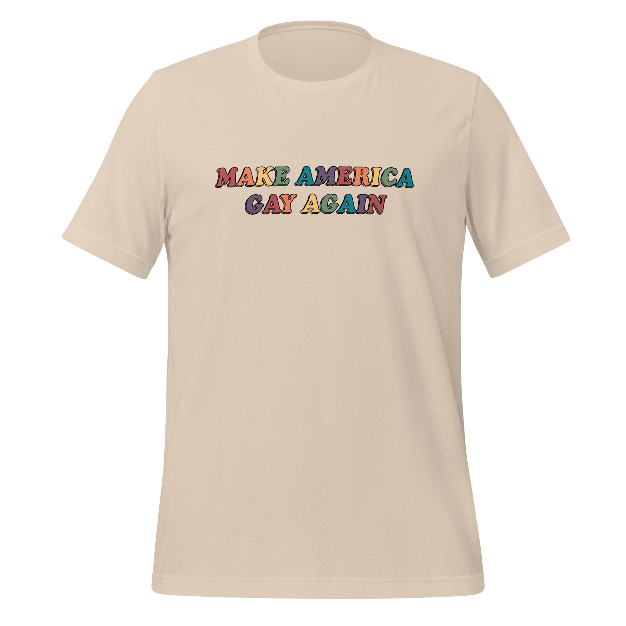 Camiseta unisex Make America Gay Again
