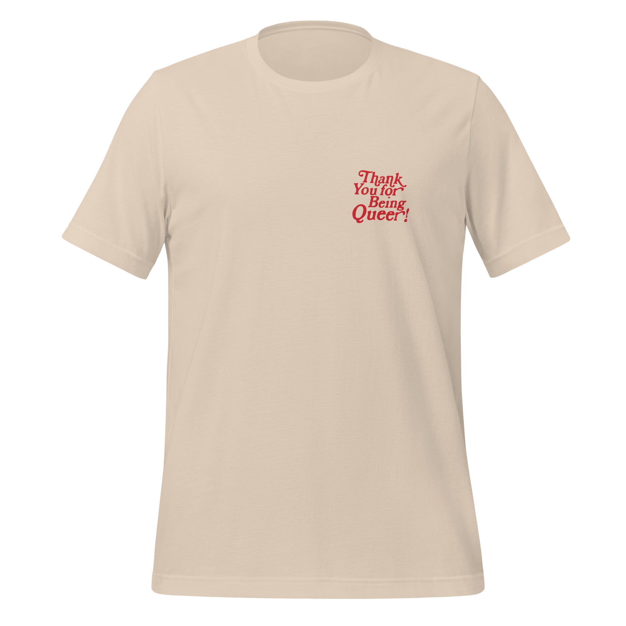 Camiseta unisex "Gracias por ser queer"