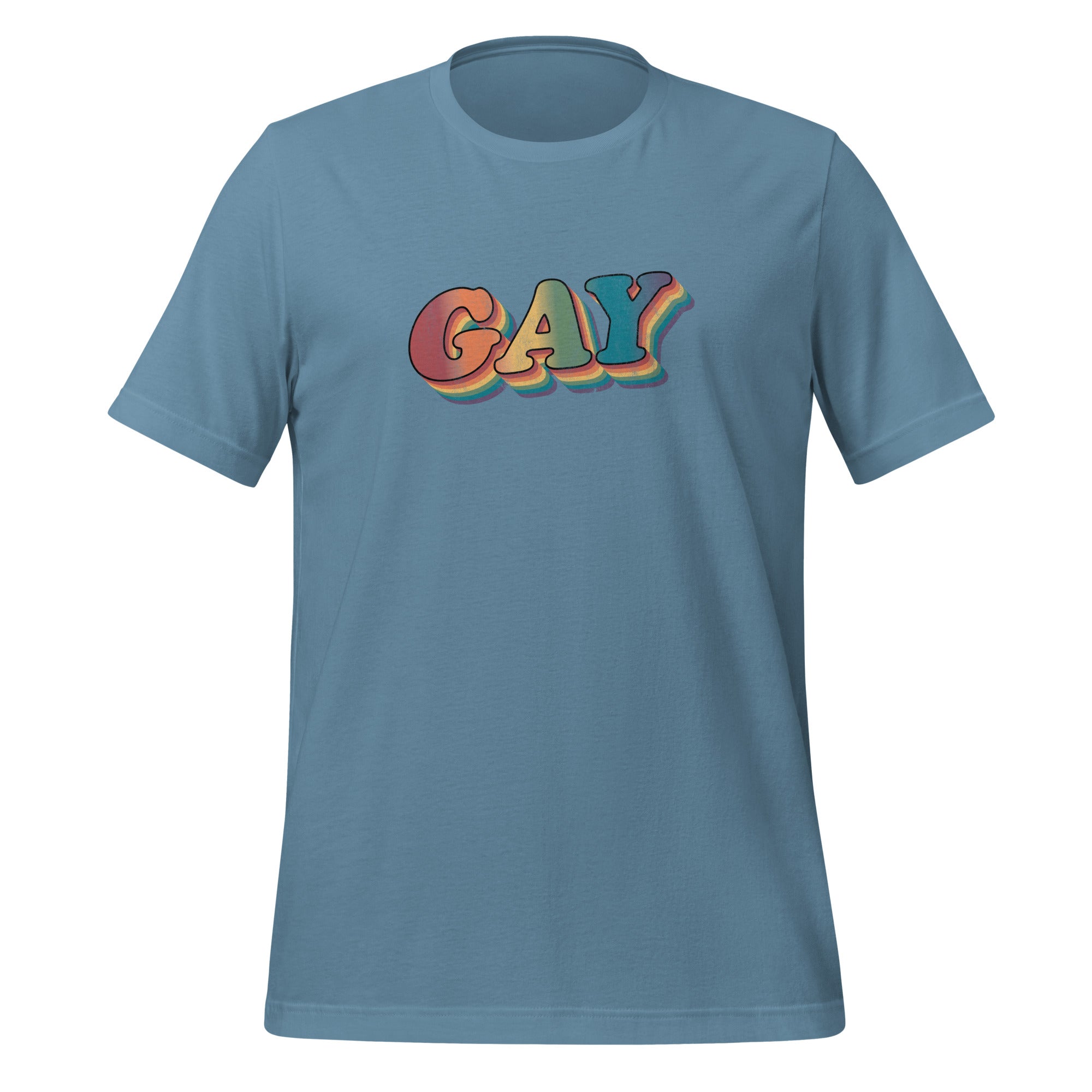 Camiseta retro gay unisex