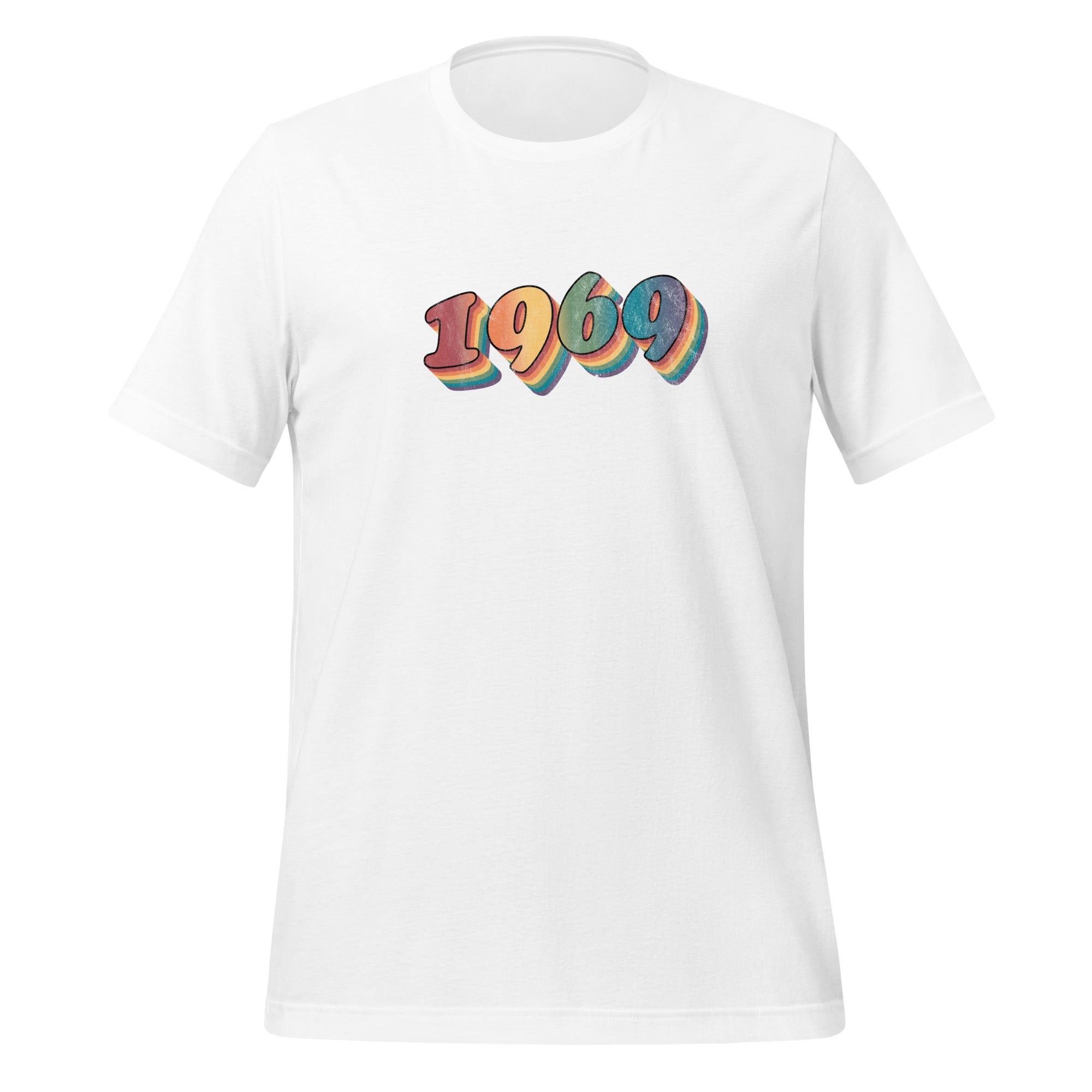 Camiseta unisex retro de 1969
