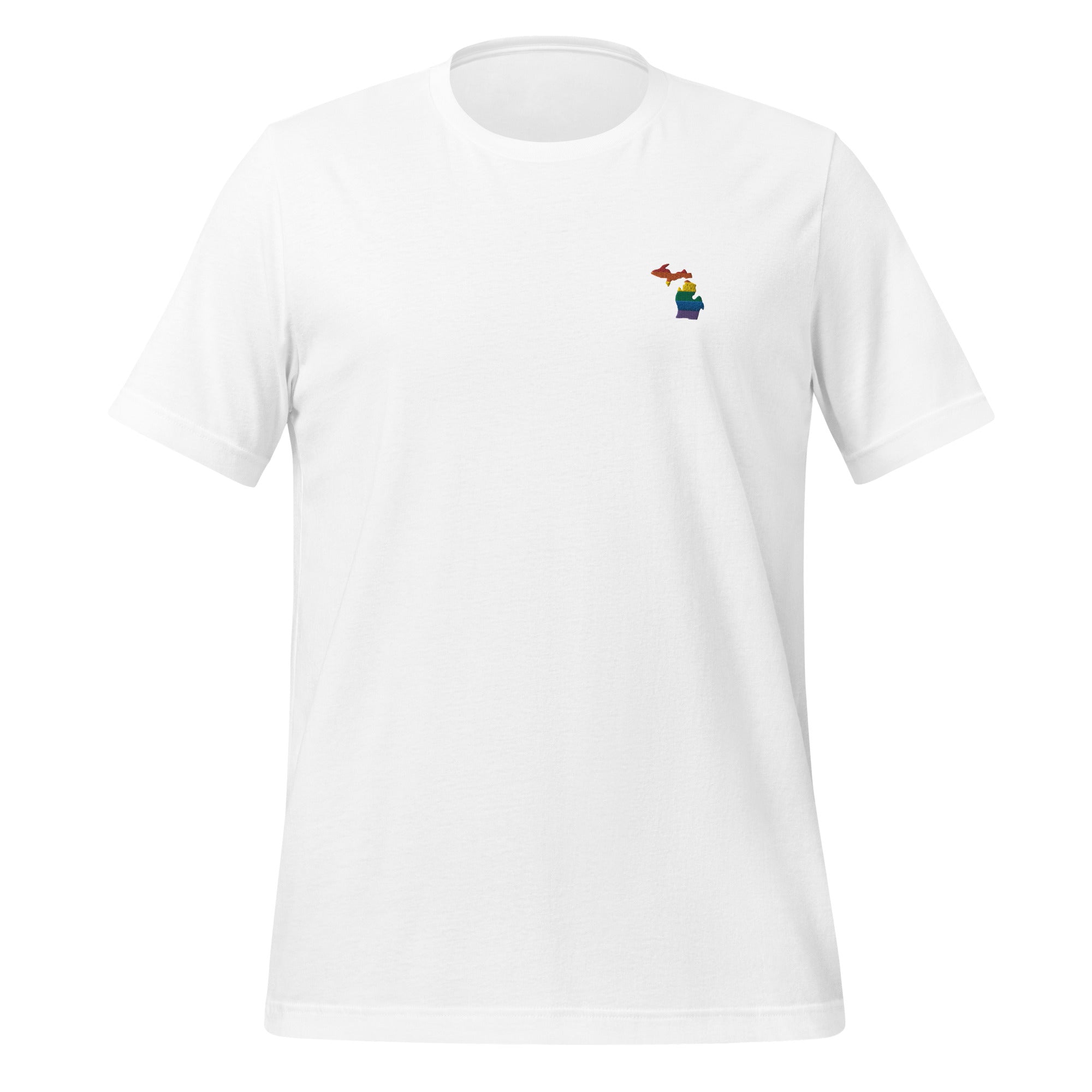 Camiseta unisex bordada de Michigan