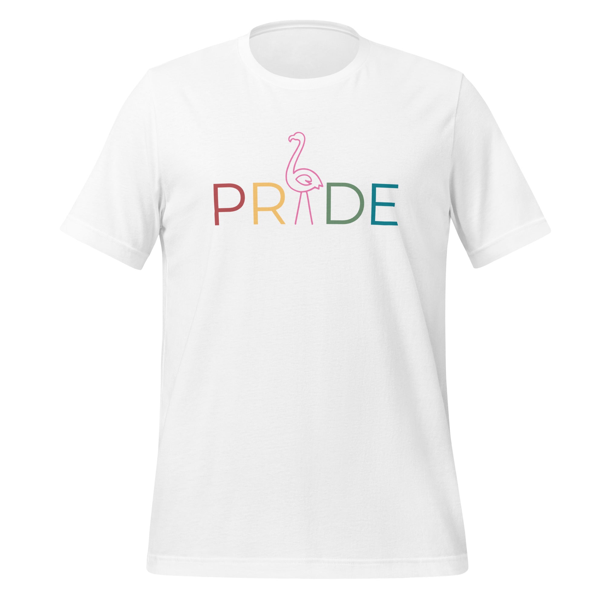 Camiseta unisex con el orgullo del flamenco rosa