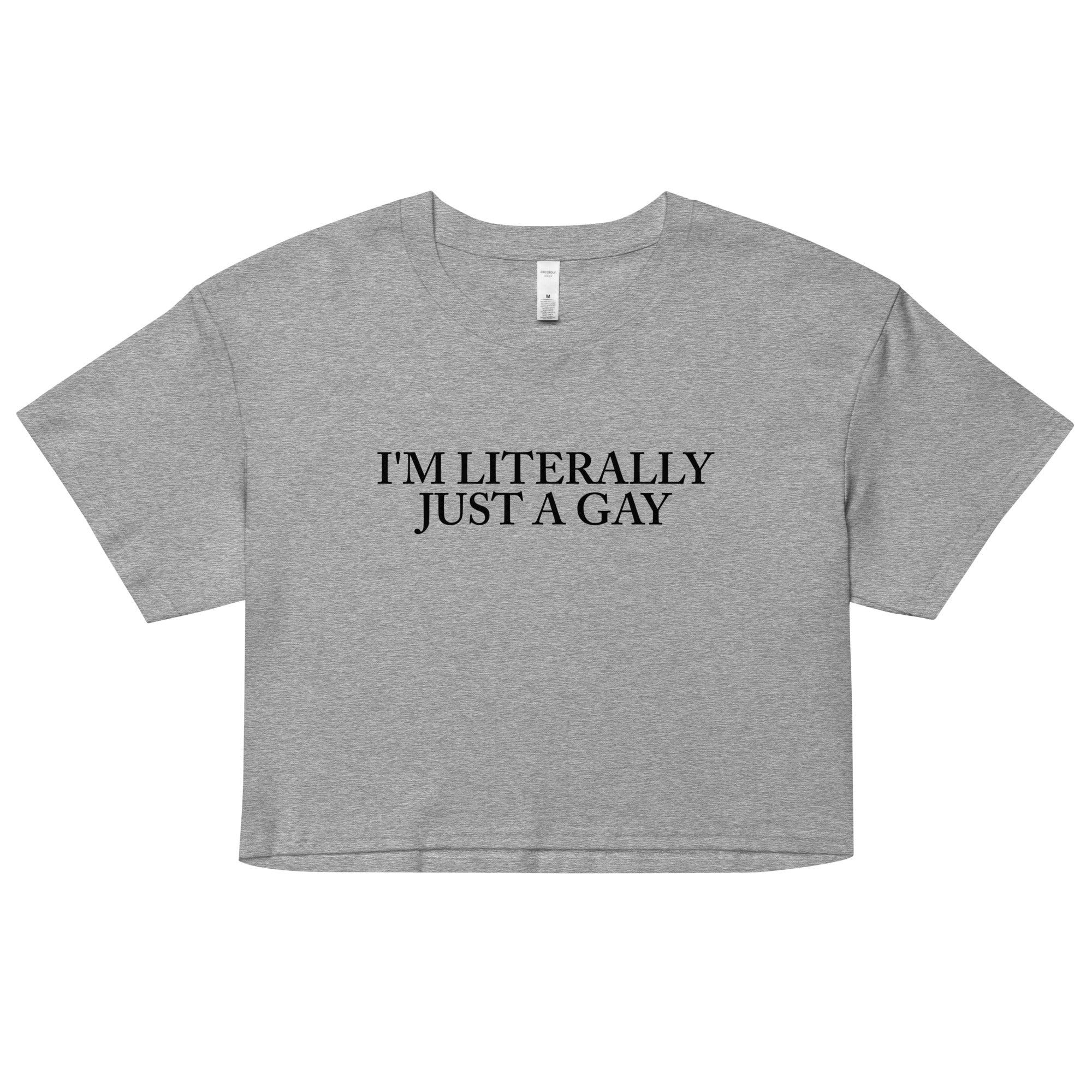 Literalmente, solo un crop top gay