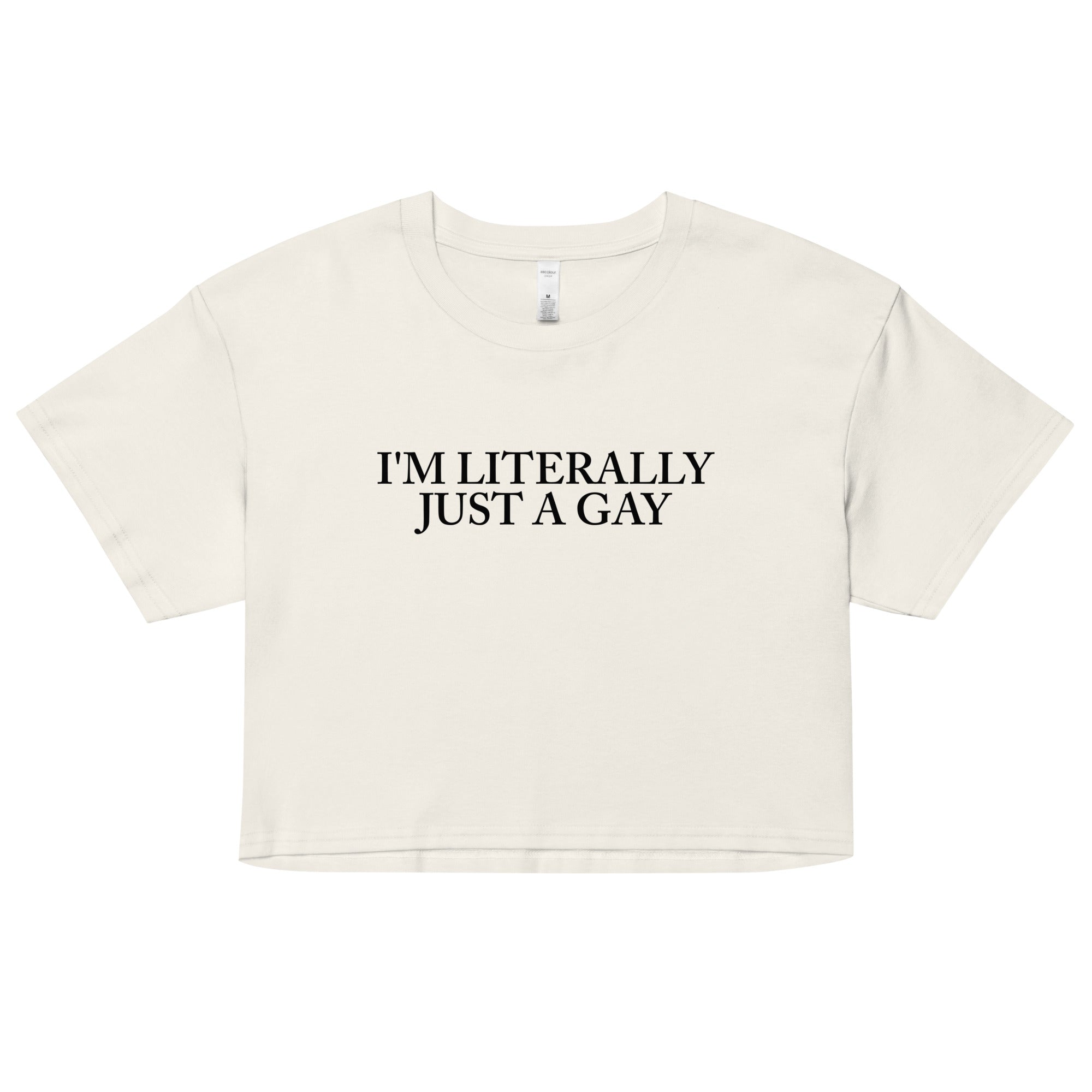 Literalmente, solo un crop top gay