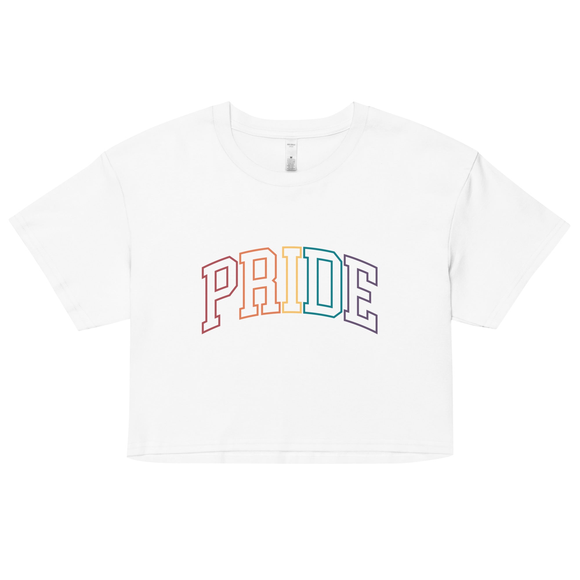その他 Pride Oversized Crew Neck Top-XS Pride Unisex Crop Top (Limited Sizes/XS-XL)