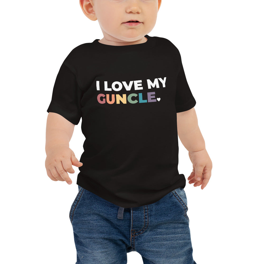 Camiseta de bebé "Amo a mi Guncle"