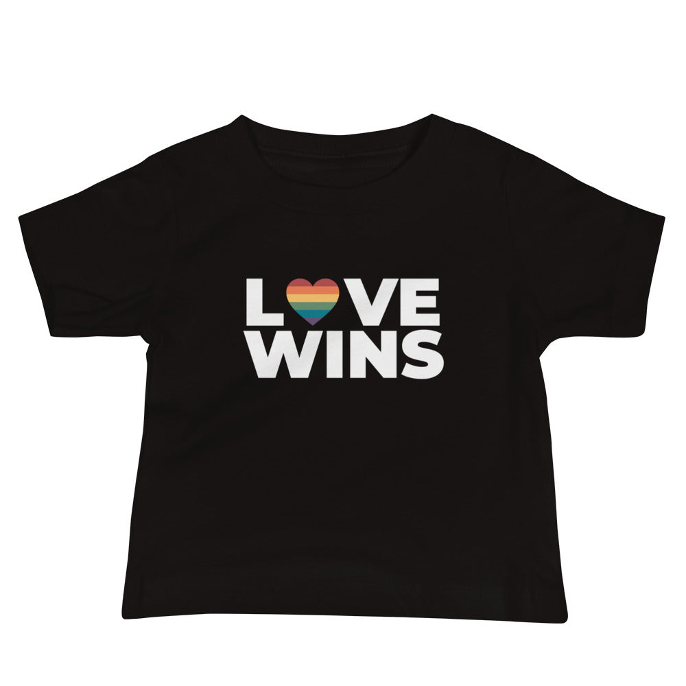 Camiseta de bebé Love Heart Wins