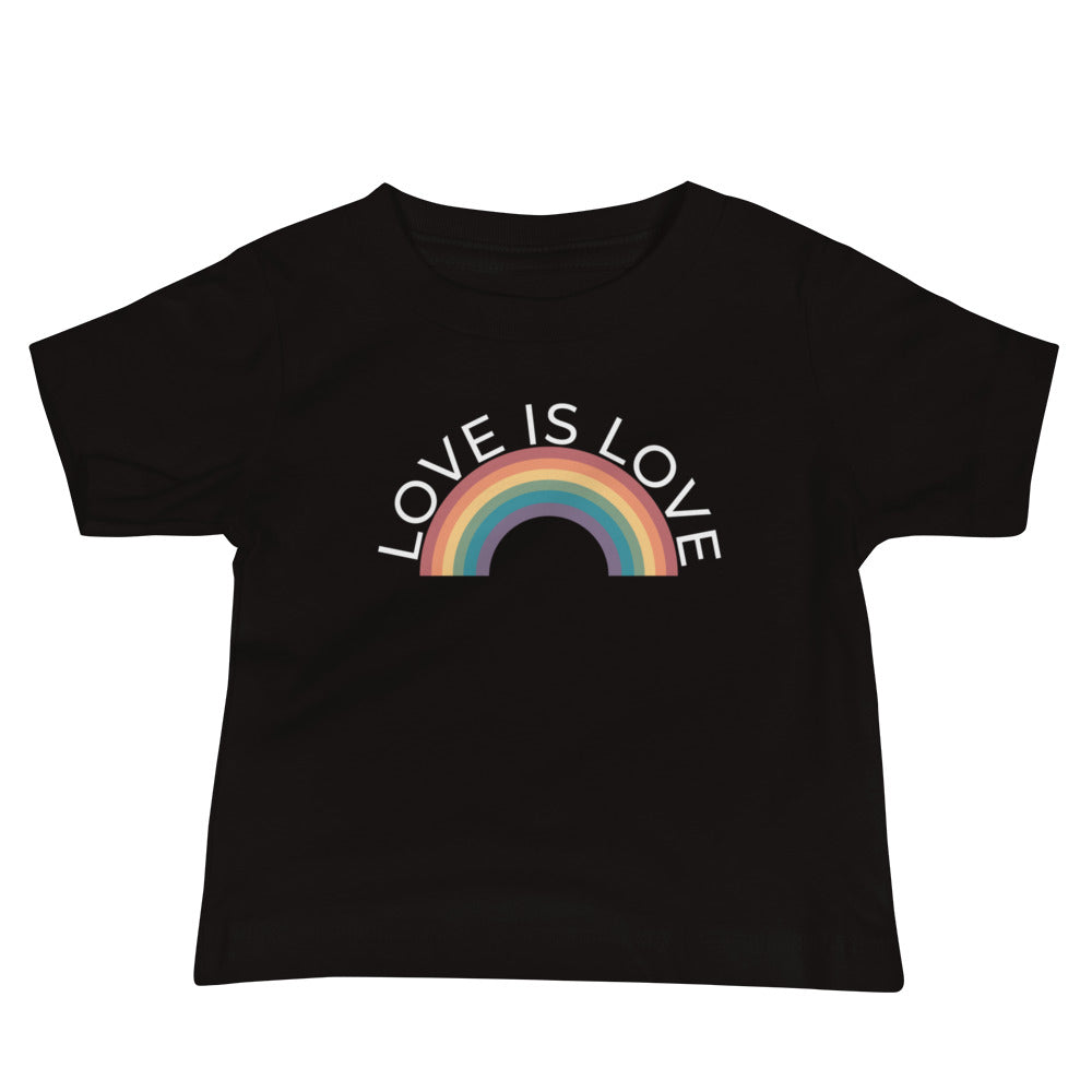 Camiseta de bebé El amor es amor