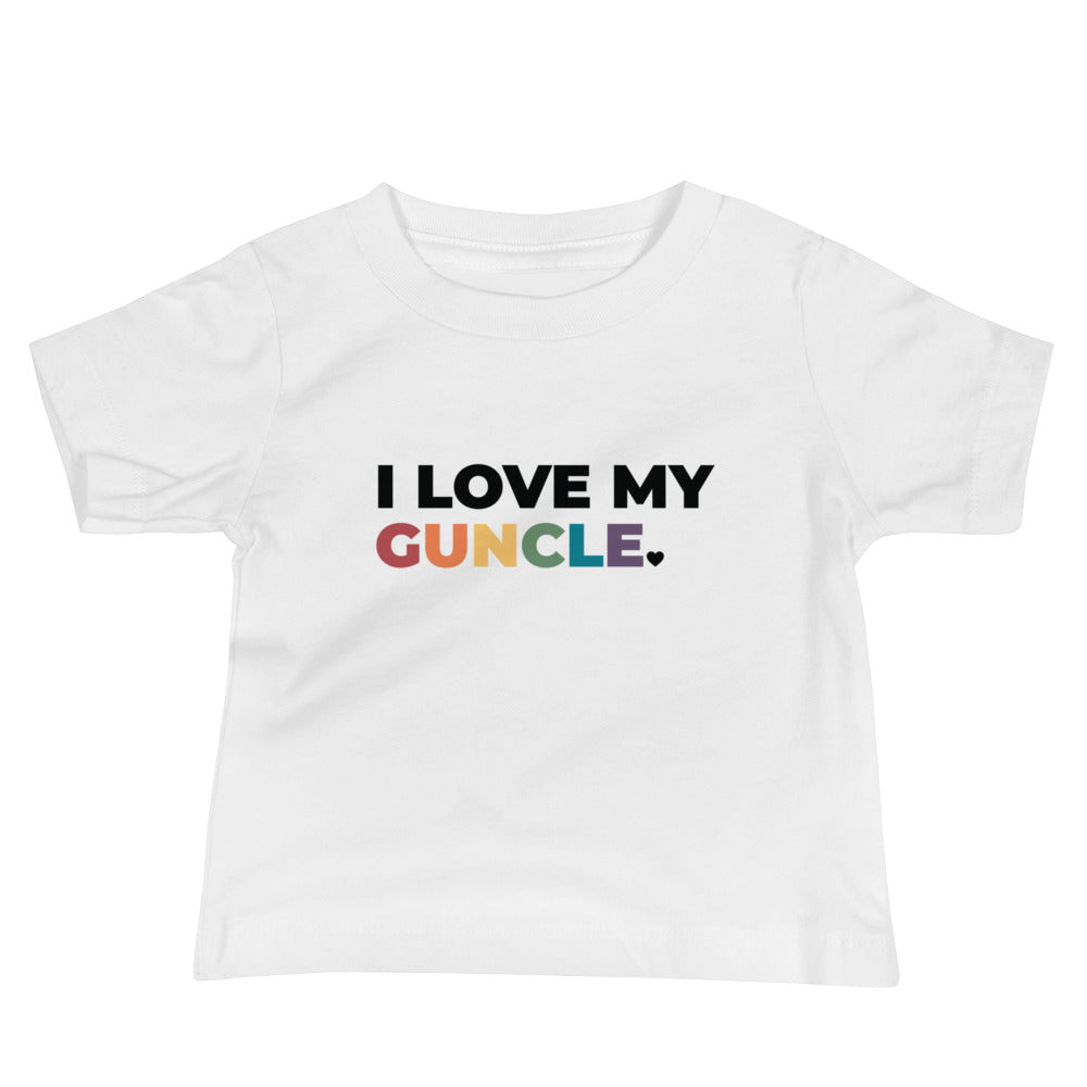 Camiseta de bebé "Amo a mi Guncle"