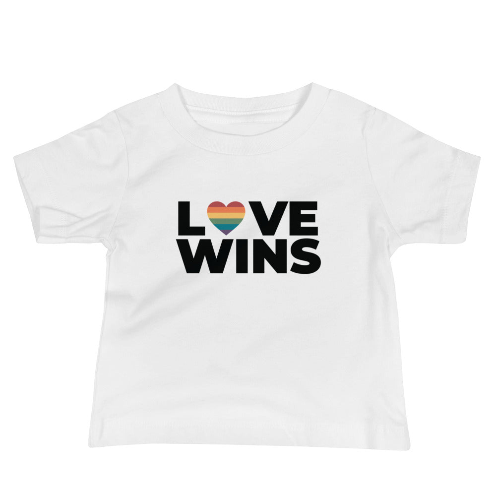 Camiseta de bebé Love Heart Wins