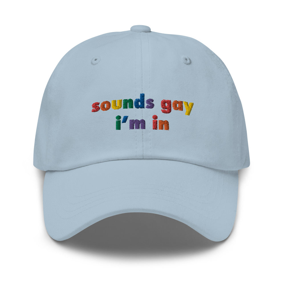 Suena gay, estoy en el sombrero