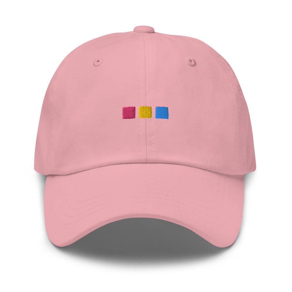 Sombrero de cuadrados pansexuales