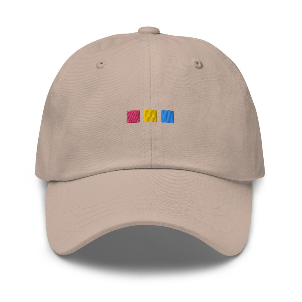 Sombrero de cuadrados pansexuales