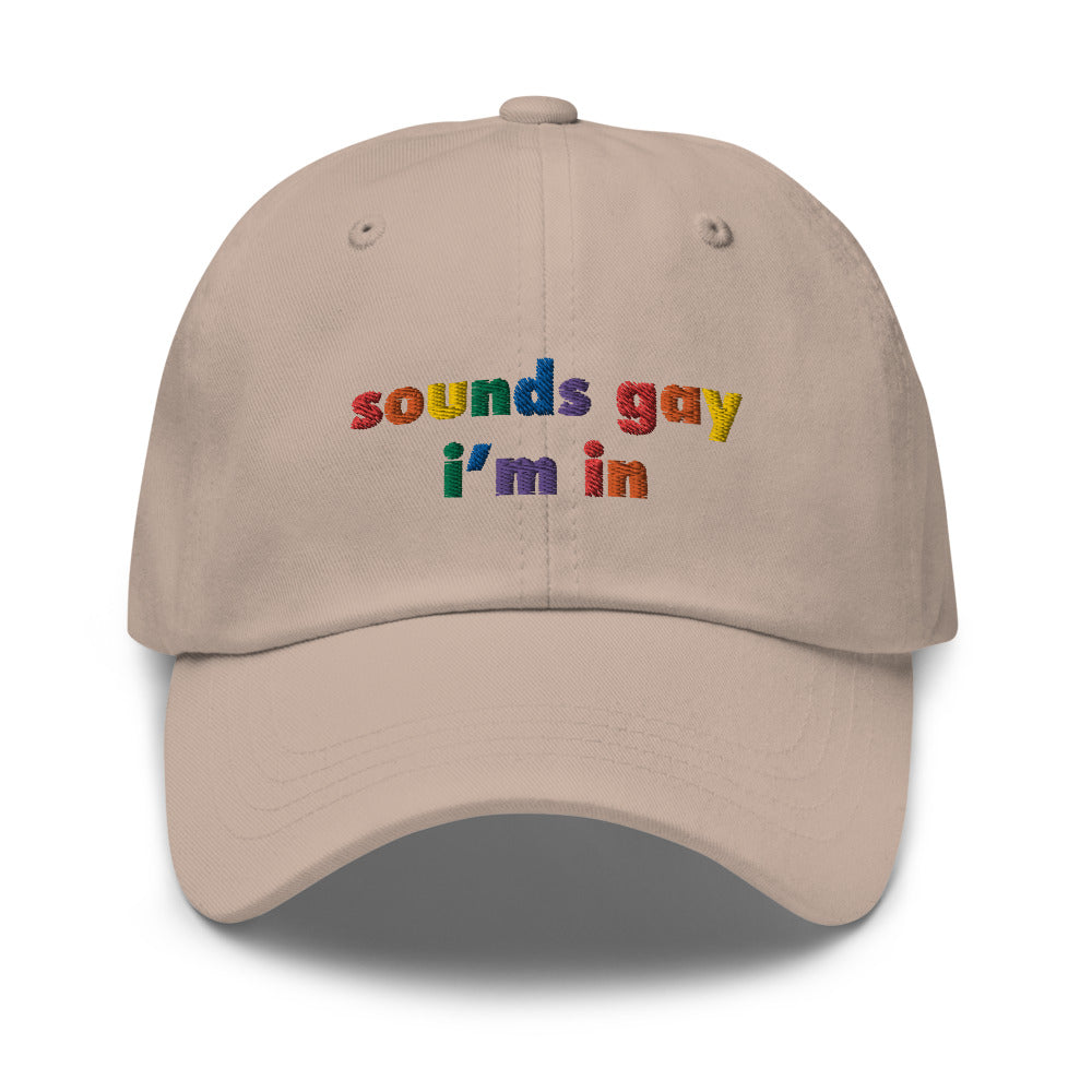 Suena gay, estoy en el sombrero
