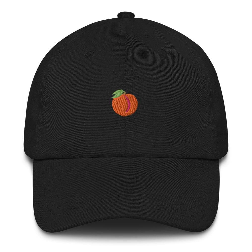 Sombrero de emoji de melocotón