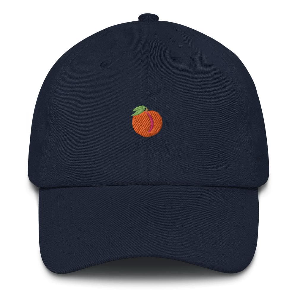 Sombrero de emoji de melocotón
