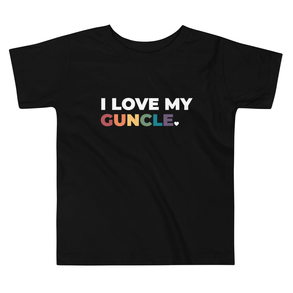 Camiseta para niños pequeños "Amo a mi Guncle"