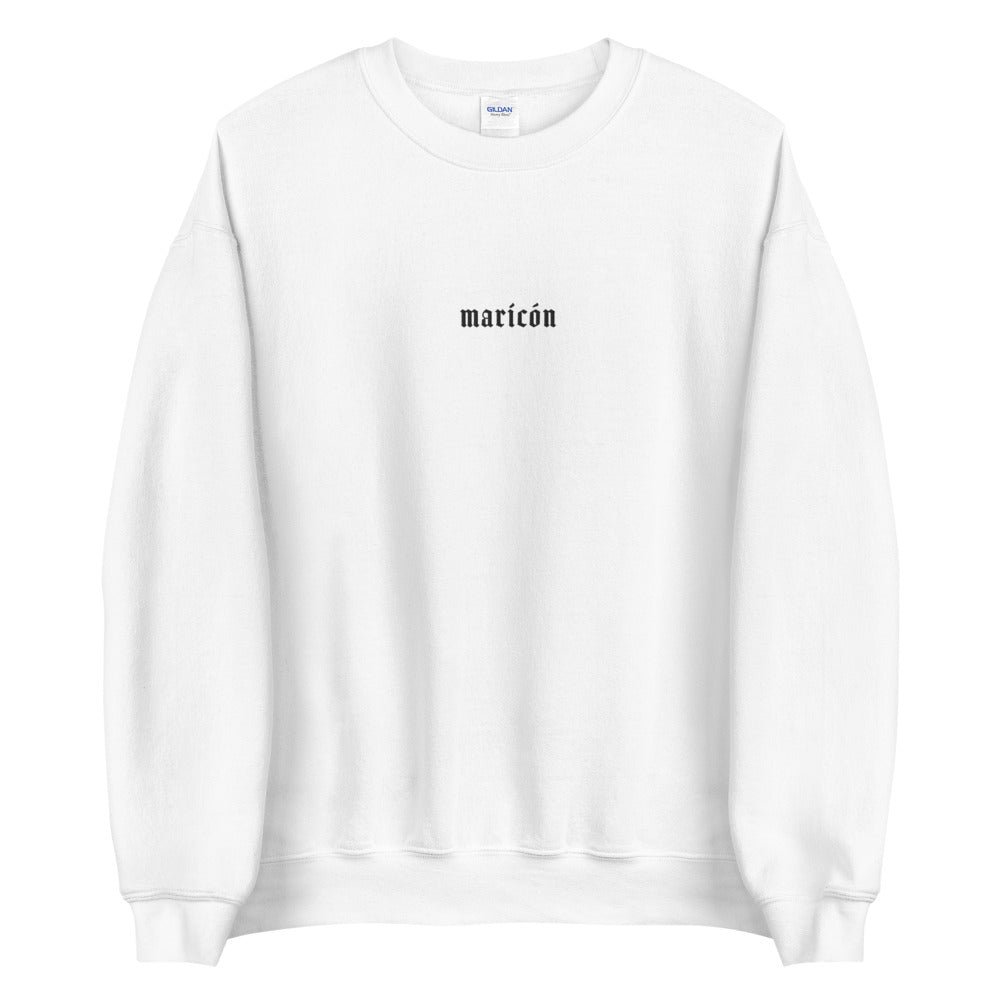 Sudadera bordada Marícón