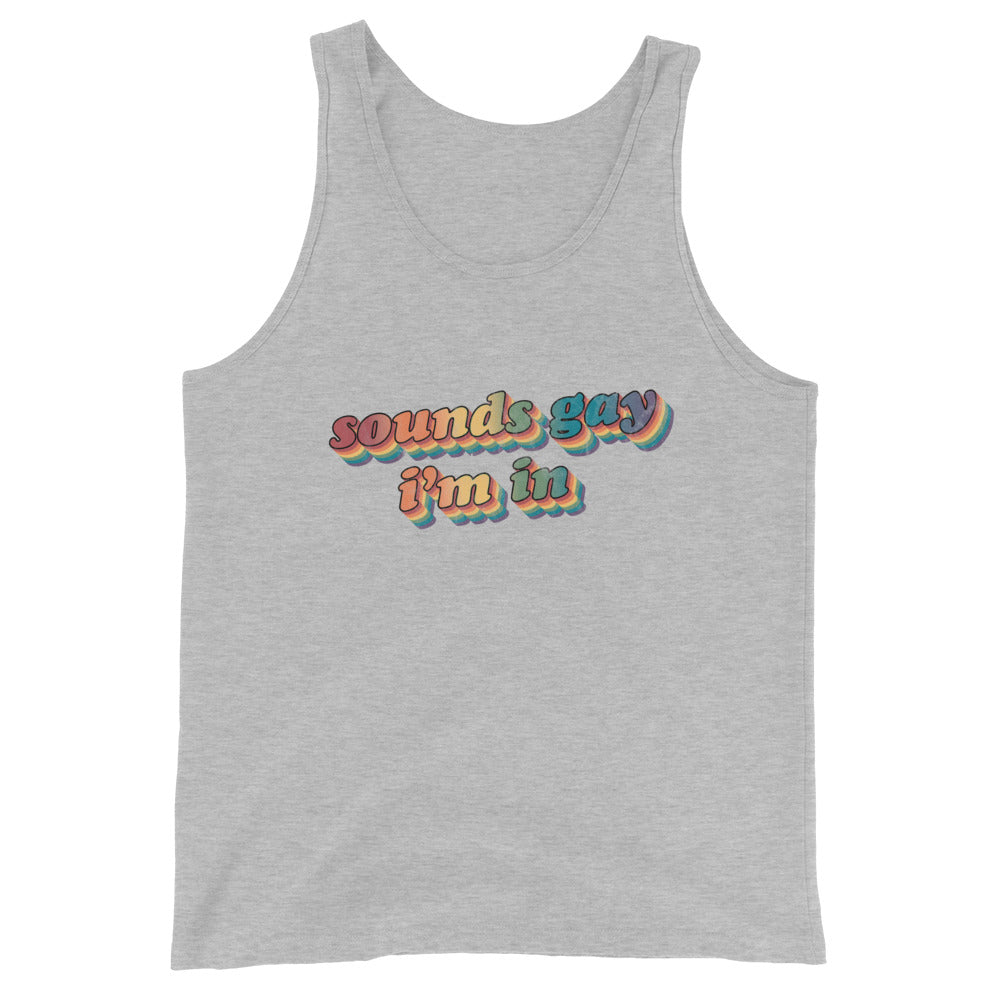 Camiseta unisex con sonido retro gay