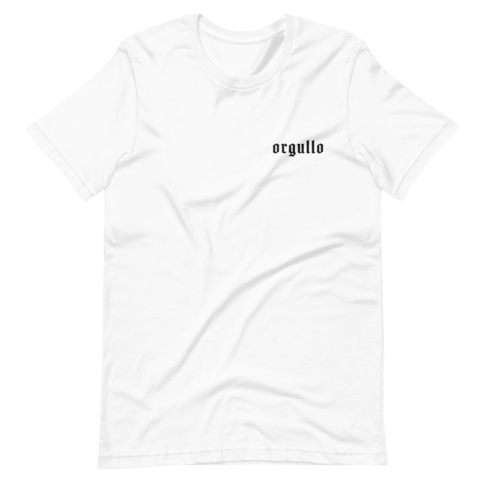 Camiseta bordada Orgullo