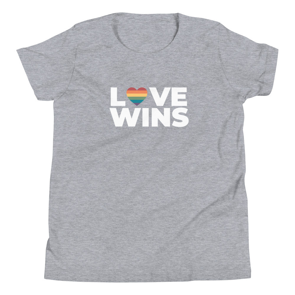 Camiseta juvenil Love Heart Wins