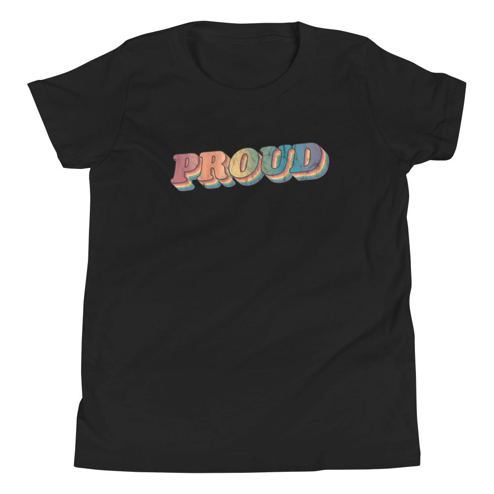 Camiseta juvenil retro orgullosa